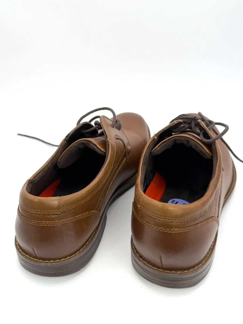 Rockport Men’s Brown Leather Waterproof Slip Resistant Derby Dress  Size 8.5